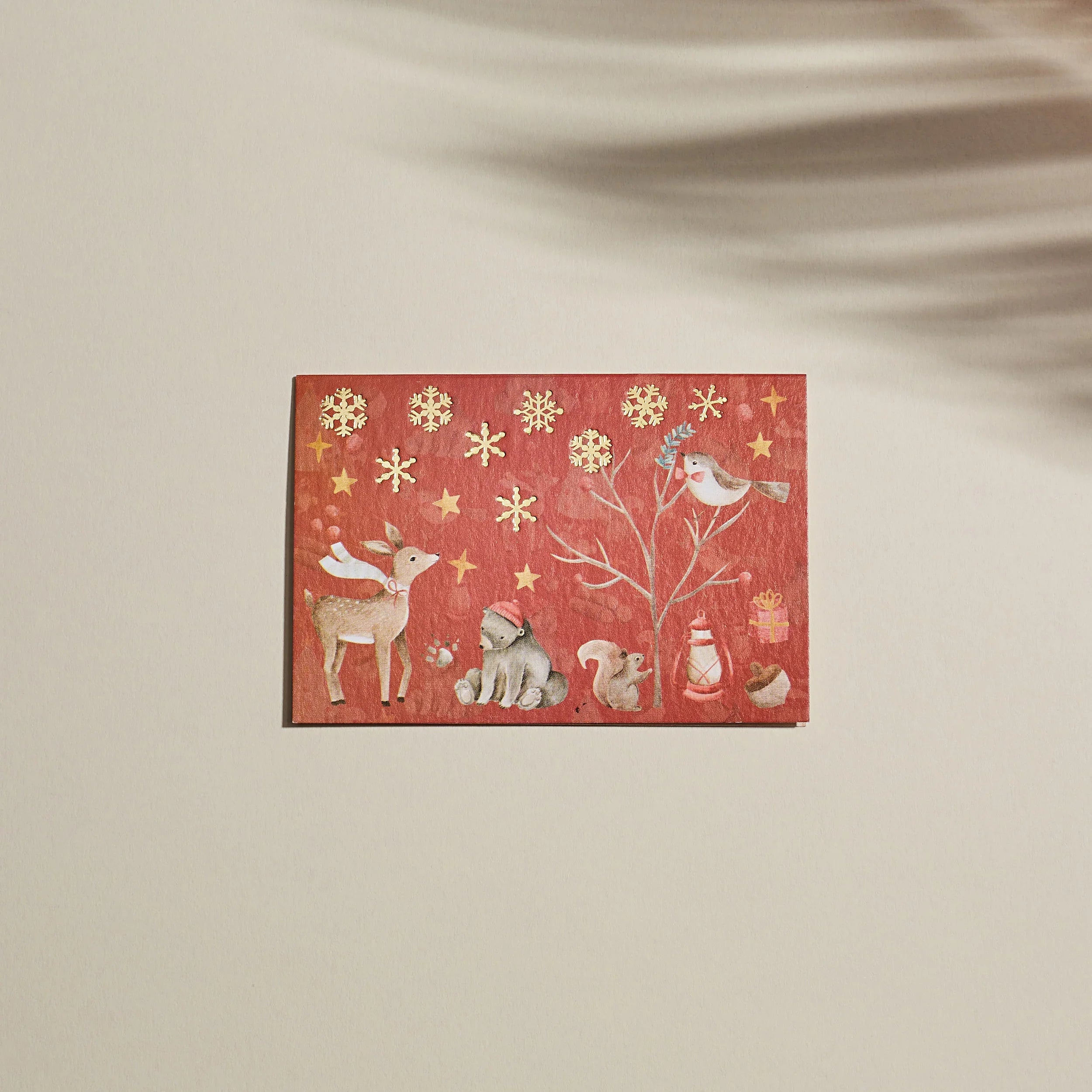 Nested in the Woods Fold Card