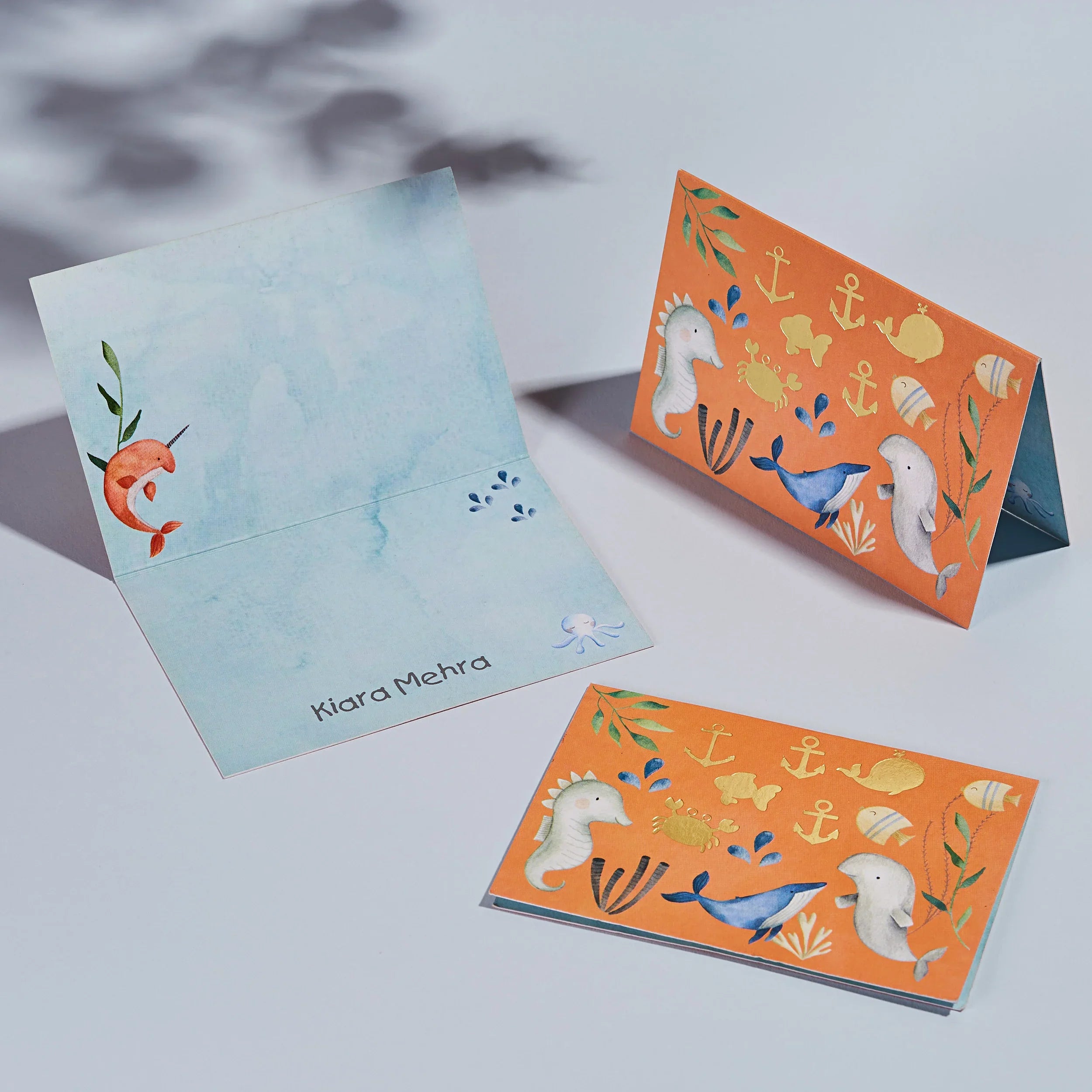 Under The Sea Fold Card