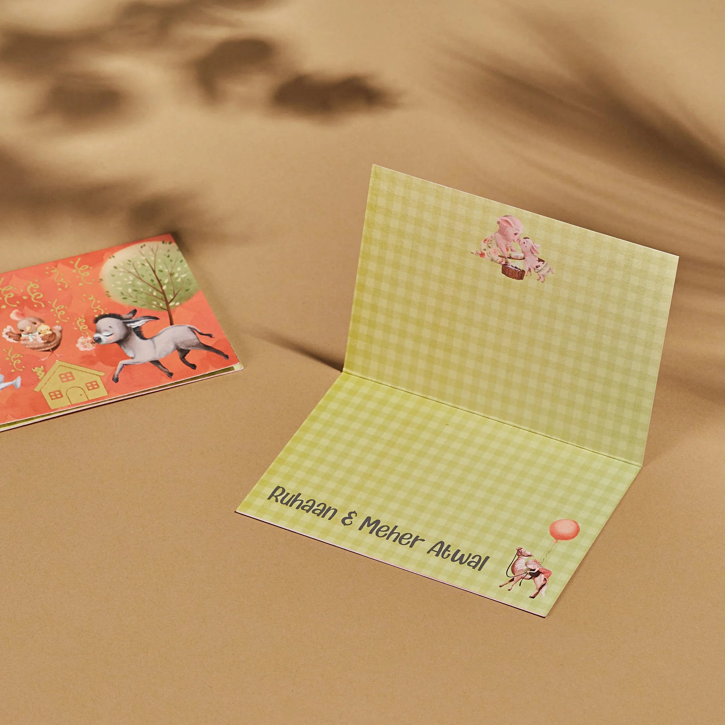 The Barnyard Fold Card