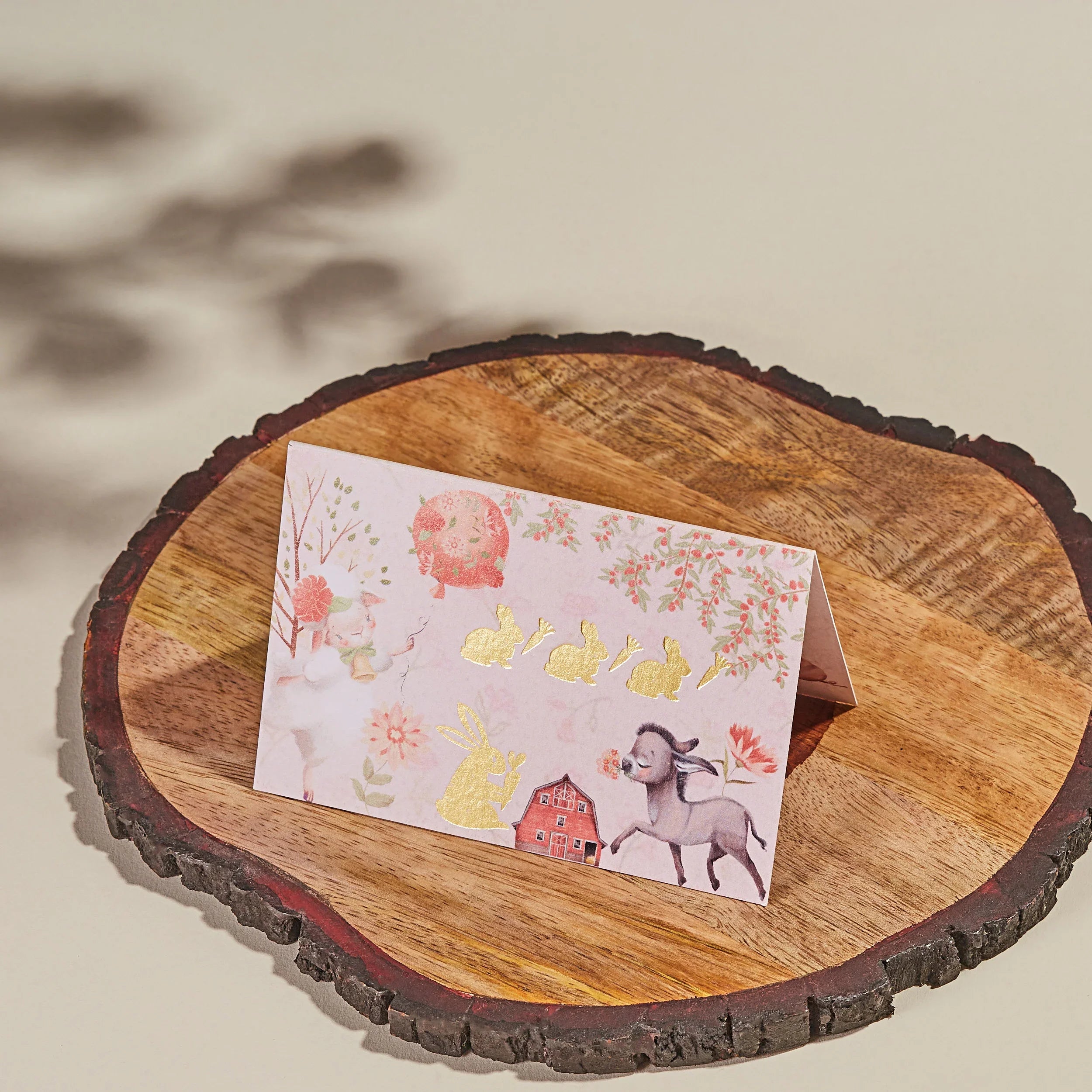 Fun On The Farm Fold Card