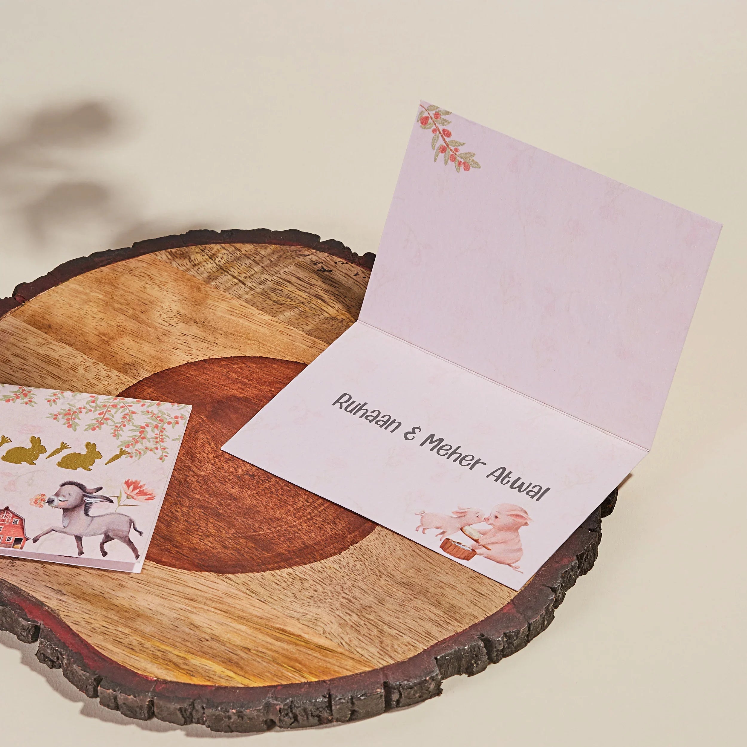 Fun On The Farm Fold Card