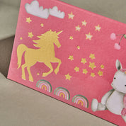 The Rainbow Unicorn Fold Card