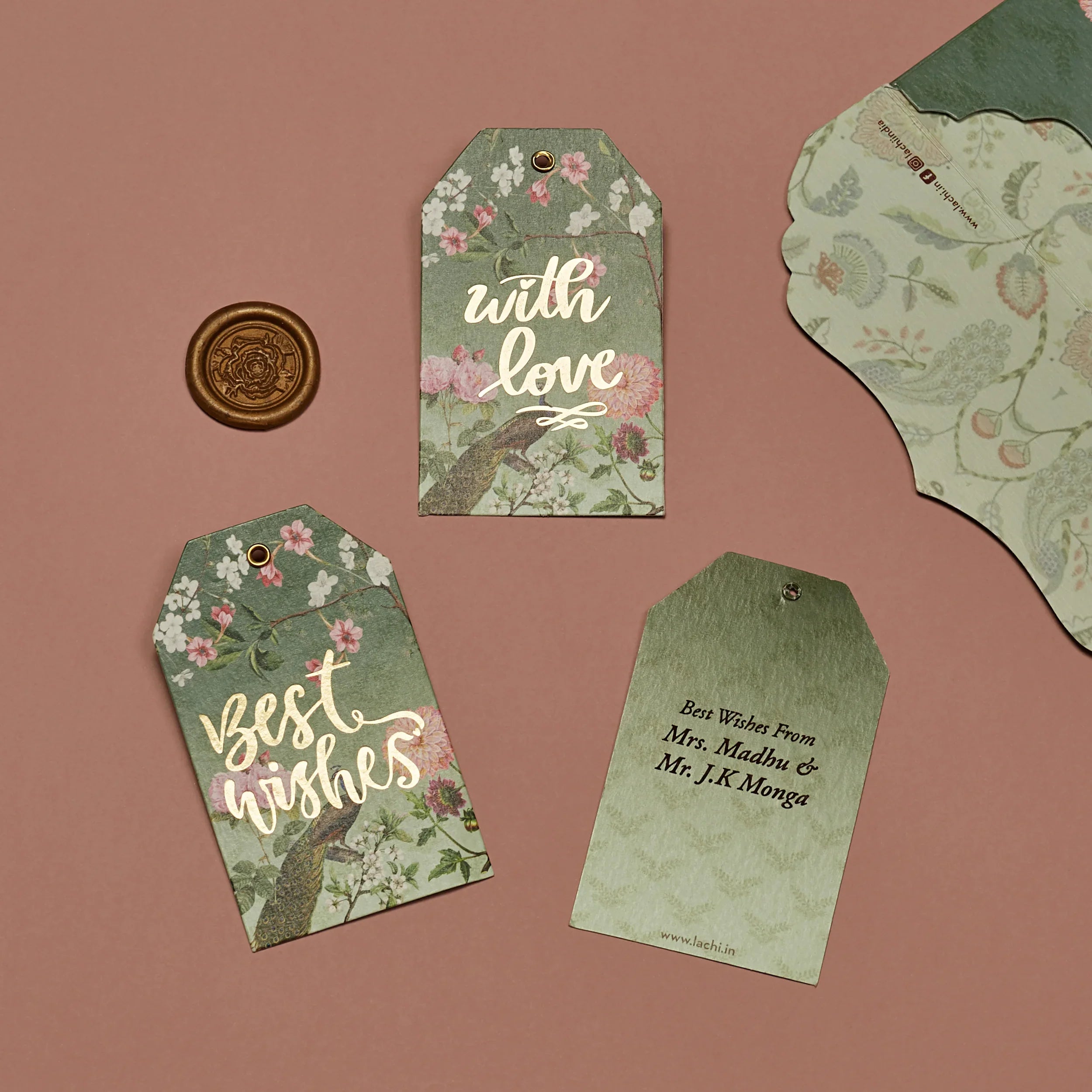 Peacock Courtyard - Duo Box