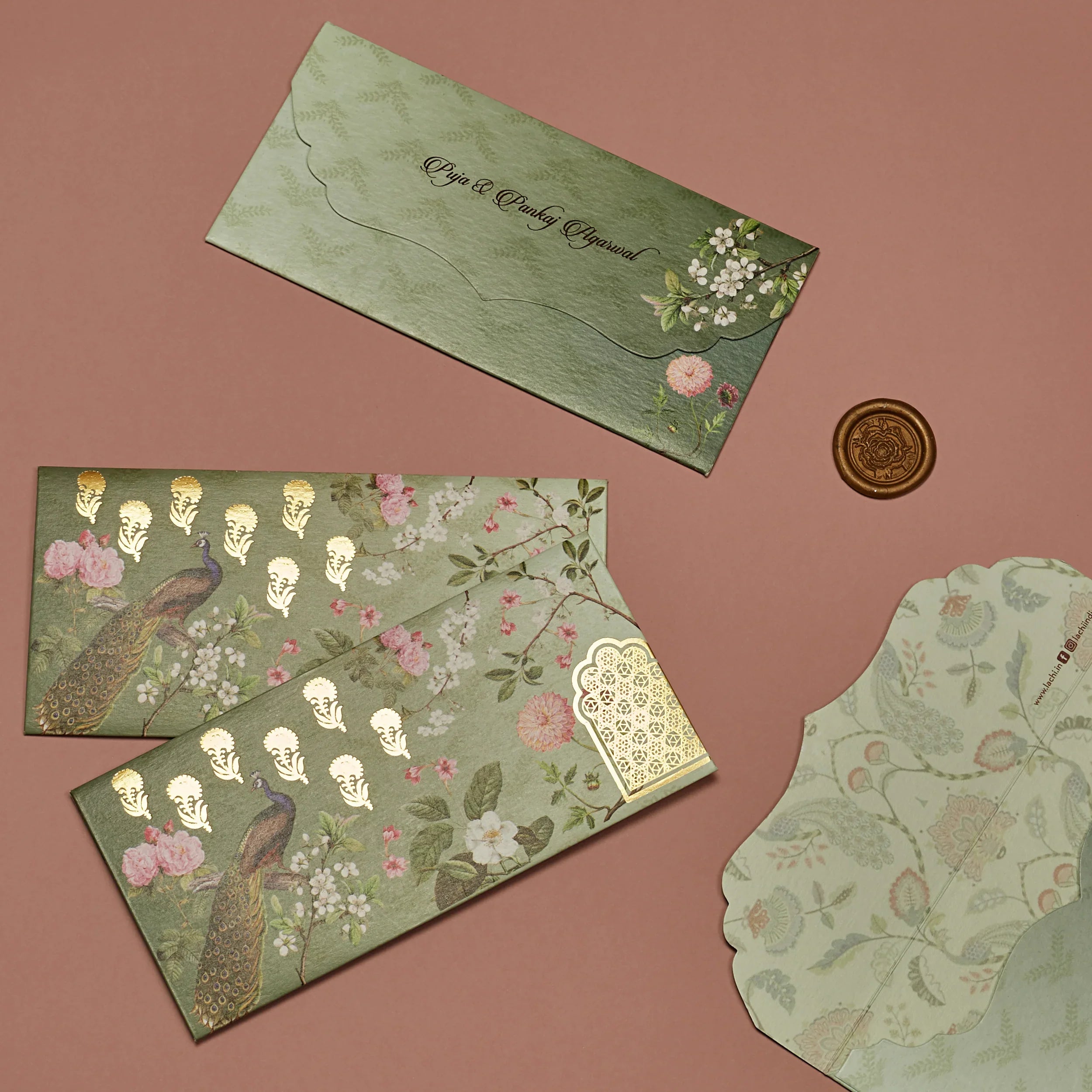 Peacock Courtyard - Duo Box