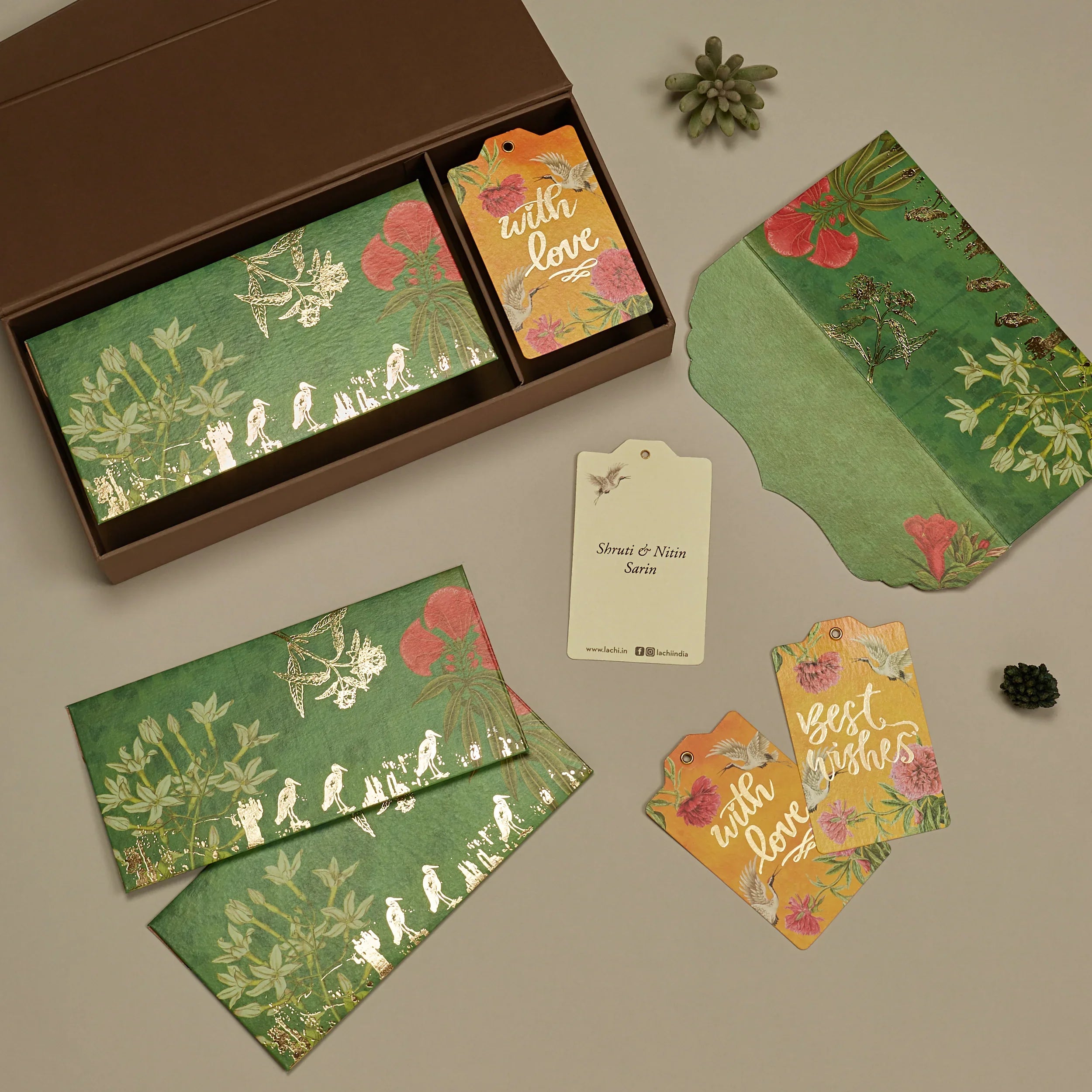 The Gilded Heron - Duo Box